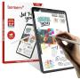 BERSEM[2 Pack]Paperfeel Screen Protector Compatible with iPad Pro 12.9 (2020 & 2018 Models Without Home Button),Compatible with iPad pro 12.9 Matte PET Film for Drawing Anti-Glare and Paperfeel