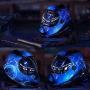Tekware Large Viewing Screen Welding Helmet Auto Darkening, Luminous True Color Welding Hood Solar Powered, Hemispherical 4C Lens, 4 Arc Sensor Variable Shade 4~5/9-9/13 for TIG MIG Arc Welders Mask