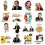 50 Pcs Waterproof Vinly Anime Stickers Pack for Better Call Saul,Funny Stickers for Laptop MacBook Skateboard Flasks Waterbottles Phone,Non-repeative Stickers for Kids Teens Boys Girls Toddlers.