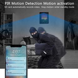 Hidden Camera - 1080P WiFi HD Spy Cameras Night Vision Video Recorder PIR Motion Detect Mini Camera 365 Days Battery Standby Real-Time View Nanny Cam