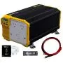 Krieger 4000 Watts Power Inverter 12V to 110V, Modified Sine Wave Car Inverter, Dual 110 Volt AC Outlets, Hardwire Kit, DC to AC Converter with Installation Kit - MET Approved to UL and CSA Standards