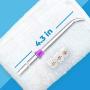 Flosser Replacement Tips for Waterpik Water Flosser , Reach Flosser Refill Heads Replacement Heads for Waterpik, Compatible with Waterpik Oral Irrigator & Dental Flosser, Orthodontic Tips