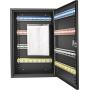 BARSKA CB12486 Key Lock 64 Position Adjustable Key Cabinet Lock Box Black