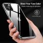 TORRAS Diamonds Clear Compatible for iPhone 11 Pro Max Case [Fully Protective] Slim Fit Shockproof Hard Plastic Back & Soft Silicone Bumper Phone Case 6.5, Transparent