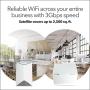 NETGEAR Orbi Pro Tri-Band WiFi Ceiling-Mount Satellite for Business with 3Gbps Speed (SRC60) | 1 Satellite Covers up to 2,500 sq. ft. | Requires Orbi Pro Router | Insight Cloud Management (SRC60)