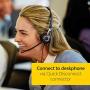 Jabra 2400 II QD Duo NC Wired Headset - Black