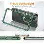 ESR Air Armor Designed for iPhone 11 Pro Max Case [Shock-Absorbing] [Scratch-Proof] [Military Grade Protection] Hard PC + Flexible TPU Frame, for The iPhone 11 Pro Max (2019), Transparent Dark Green