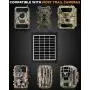 CREATIVE XP Trail Camera Solar Panel Kit - Waterproof 9-12V Solar Charger with 2400 mAh Rechargeable Lithium Battery - Outdoor Power System for All Hunting Cameras CREATIVE XP Trail Camera Solar Panel Kit - Waterproof 9-12V Solar Charger with 2400 mAh Rechargeable Lithium Battery - Outdoor Power System for All Hunting Cameras