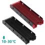 QIVYNSRY M.2 heatsink 2280 SSD Double-Sided Heat Sink with Thermal Silicone pad for PCIE NVME M.2 SSD or NGFF SATA M.2 SSD Space Grey