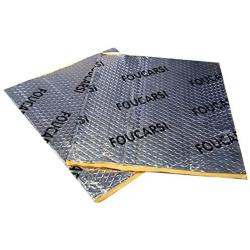 GRNERIC 80 mil 36 sqft Car Sound Deadening Mat, Waterproof Auto Foil Installation, Sound Dampening Insulator, Butyl Automotive Sound Deadener, Audio Noise Insulation and dampening (Silver)