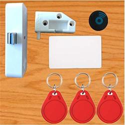 Electronic Cabinet Lock，Hidden Electronic Cabinet DIY/RFID Lock Electronic Induction Lock, Invisible Cabinet Lock，Used for Wooden Cabinet Drawer Cabinet Wardrobe Letter Box