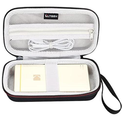 LTGEM Case for Kodak Mini 2 Retro 2.1x3.4” Portable Instant Photo Printer or Kodak Mini 2 HD Wireless Portable Mobile Instant Photo Printer-Black