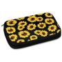 Beautiful Sunflowers Print Electronic Organizer Bag Pouch for Electronics Accessories