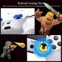 Game Controller for PS4,Wireless Controller for Playstation 4 with Dual Vibration Game Joystick (White)