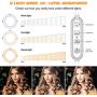 Selfie Ring Light with Tripod Stand - Dimmable Makeup Ring Light Led Camera Ringlight with Tripod and Phone Holder for Live Stream/Makeup/YouTube Video, Compatible for iPhone Android, Remote(Upgraded)