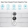EZVIZ WiFi Video Doorbell, Night Vision, Two-Way Talk, PIR Motion Detection, Weather Proof, 180° Vertical FOV, Free 3-hour Cloud Storage(DB1)
