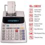 Sharp EL-1801V Two-Color Printing Calculator 2.1 Lines/Sec 4'' Black/Red