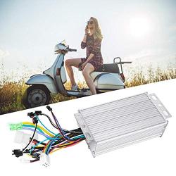 Motor Brushless Controller + Waterproof LCD Display, 24V/36V/48V/60V 500W Optional Electric Bicycle Scooter Brushless Controller Kit(500W24V)