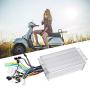 Motor Brushless Controller + Waterproof LCD Display, 24V/36V/48V/60V 500W Optional Electric Bicycle Scooter Brushless Controller Kit(500W24V)