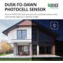 Sunco Lighting PAR30 LED Bulb, Dusk-to-Dawn Photocell Sensor, 11W=75W, 2700K Soft White, 850 LM, Waterproof, Auto On/Off Outdoor Security Spotlight - UL