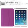 Fintie Case for iPad Mini 3/2 / 1 - Lightweight Smart Slim Shell Translucent Frosted Back Cover Protector Supports Auto Wake/Sleep for iPad Mini 1 / Mini 2 / Mini 3, Purple