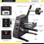 CGOLDENWALL High-Speed Automatic Label Dispenser High Power Label Stripper 12W AL-1150D Label Separating Machine with Intelligent Sensor Auto Counting 0-999999 for Various Label Sizes 110V