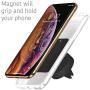 TalkWorks Air Vent Magnetic Phone Car Mount Cell Phone Holder Magnet Compatible with Apple iPhone 11, 11 Pro/Max, XR, XS/Max, X, 8, 7, 6, SE, Android for Samsung Galaxy