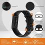 poshei 4 Packs Bands Compatible with Fitbit Charge 4 / Fitbit Charge 3 / Fitbit Charge 3 SE for Women and Men, Classic Replacement Wristband, Soft Silicon Waterproof Quick Release Sports Strap