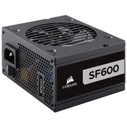 Corsair SF Series, SF600, 600 Watt, SFX, 80+ Platinum Certified, Fully Modular Power Supply (CP-9020182-NA)