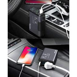 BESTEK 150W Power Inverter DC 12V to 110V AC Converter 4.2A Dual USB Car Adapter (Gray)
