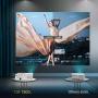 YABER Y31 Native 1920x 1080P Projector 7200L Upgrade Full HD Video Projector, ±50° 4D Keystone Correction Support 4K, LCD LED Home Theater Projector Compatible with Phone,PC,TV Box,PS4 (White)