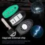 Tyranway Key Fob Fits for Quest 2004-2009 / Pathfinder 2002-2013 / Versa 2007-2013 / Murano 2003-2007, P/N: KBRASTU15, CWTWB1U758 (3-Btn)