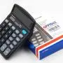 OFFDIX Large Office Calculators Office Desktop Black Calculator for 2018 Gift, Solar and Battery Dual Power Electronic Calculator Portable 12 Digit Large Office Calculator LCD Display Desk Calculator OFFDIX Large Office Calculators Office Desktop Black Calculator for 2018 Gift, Solar and Battery Dual Power Electronic Calculator Portable 12 Digit Large Office Calculator LCD Display Desk Calculator