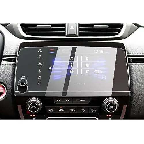 2021 Updated CDEFG Car Navigation Screen Protector for 2018 2019 2020 2021 CRV CR-V EX EX-L Touring, Tempered Glass Center Touch Display HD Scratch Resistance (7-Inch) (Clear)