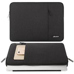 MOSISO Laptop Sleeve Bag Only Compatible with MacBook 12 inch with Retina Display A1534 2017/2016/2015 Release, Polyester Vertical Case with Pocket, Black