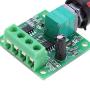DAOKI 2Pcs Motor Speed Controller 2A 30W DC 1.8v 3v 5v 6v 7.2v 12v Low Voltage PWM 1803BK Adjustable Drive Module with Power Wire