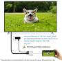 USB C to HDMI Adapter, Manifun Type C USB 3.1 to HDMI 4K/USB 3.0/USB C Converter Cable Charging Port Adapter Cable Compatible MacBook, Chromebook Pixel, Samsung Galaxy S8/S9/Note 8/Note 9