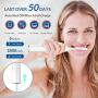 Slicoo Rechargeable Electric Toothbrush, Whitening Electric Toothbrush - Sonic Toothbrush for Adults with 5 Modes, 4 Brush Heads, 1800mAh Battery & Smart Timer (Electric Toothbrush Set)