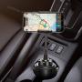 IOVECT Car Cup Holder Phone Mount with Long Flexible Neck for iPhone Xs Max/XS/x/8/7/6 Samsung Galaxy S6/S7/S8/Note8/Note9/s9
