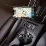 IOVECT Car Cup Holder Phone Mount with Long Flexible Neck for iPhone Xs Max/XS/x/8/7/6 Samsung Galaxy S6/S7/S8/Note8/Note9/s9