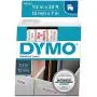 DYMO Standard D1 Labeling Tape for LabelManager Label Makers, Red Print on White Tape, 1/2 W x 23 L, 1 Cartridge (45015) - 1