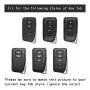 TANGSEN Smart Key Fob Case for LEXUS ES 350 GS F 350 450H IS 200 250 300 350 LX 570 NX 200T 300H RC F 200T 300 350 RX 350 450H 3 & 4 Button Keyless Entry Remote Carbon Fiber Pattern ABS Black Cover TANGSEN Smart Key Fob Case for LEXUS ES 350 GS F 350 450H IS 200 250 300 350 LX 570 NX 200T 300H RC F 200T 300 350 RX 350 450H 3 & 4 Button Keyless Entry Remote Carbon Fiber Pattern ABS Black Cover
