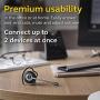 Jabra Engage 65 Wireless Headset, Convertible – Telephone Headset with Industry-Leading Wireless Performance, Advanced Noise-Cancelling Microphone, Call Center Headset with All Day Battery Life