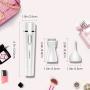 Hangsun Facial Hair Remover for Women, Painless Facial Hair Removal Kit, Portable Lady Shaver F130 3 in 1 with Eyebrow and Bikini Trimmer, for Face, Eyebrow, and Bikini Line Use