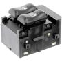APDTY 012198 Power Window Switch Fits 2000-2005 Chevrolet Cavalier Coupe or Convertible (Replaces 22610144, 19244676)