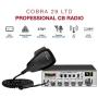 Cobra 29LTD Professional CB Radio - Emergency Radio, Travel Essentials, Instant Channel 9, 4 Watt Output, Full 40 Channels and SWR Calibration