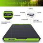 Upgrade Topsolar 60W Foldable Solar Panel Battery Charger Kit for Portable Generator Power Station Cell Phones Laptop 12V Car Boat RV Trailer Battery Charge (Dual 5V USB & 19V DC Output)