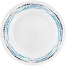 Corelle Livingware 16-Piece Dinnerware Set, Ocean Blues, Service for 4