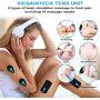 Tens Unit Muscle Stimulator 16 Massage Mode, Rechargeable Tens EMS Unit Machine Electric Pulse Massager with 10 Pads for Pain Relief, Body Building, Neck, Shoulder, Back, Leg, Sciatica Pain Relief