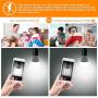 12Pack A19 LED Light Bulbs 100 Watt Equivalent 5000K Daylight White, No Flicker E26 Medium Screw Base Bulbs, 1100Lumens, Non Dimmable